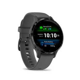 GARMIN Venu 3S (41 mm, Polimero, Acciaio Inox, Ardesia)