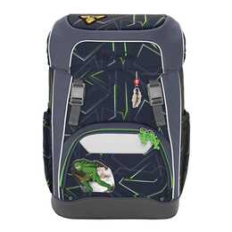 STEP BY STEP Schulranzen Giant Ninja Kimo (23 l, Grau, Grün, Blau)