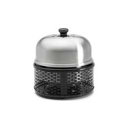 COBB Pro CO74 Holzkohlegrill (Silber, Schwarz)