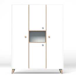 BISAL Kinderkleiderschrank XL (143 x 57 x 190 cm)