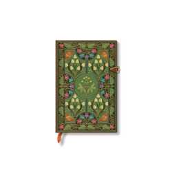 PAPERBLANKS Notizbuch Flexis Blooming Poetry (Mini, Liniert)