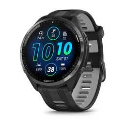 GARMIN Forerunner 965 (35.4 mm, Taille unique, Noir, Titane)