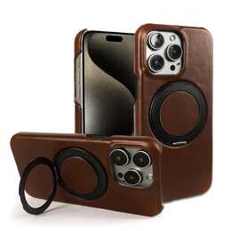 EG Backcover Magnetisch (iPhone 16 Plus, Hellbraun)