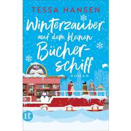 Winterzauber auf dem kleinen Bücherschiff