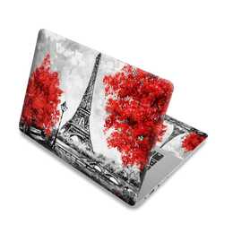 EG Adesivo di design (12", Torre Eiffel, Grigio)