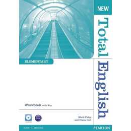 New Total English Elementary Workbook with Key and Audio CD Pack