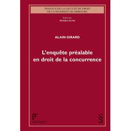 L'enquête préalable en droit de la concurrence