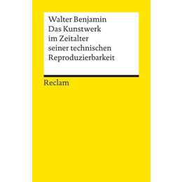 Das Kunstwerk im Zeitalter seiner technischen Reproduzierbarkeit