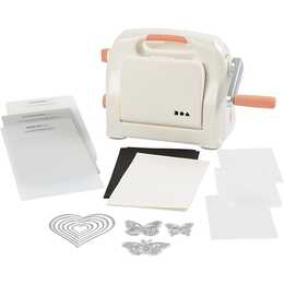CREATIV COMPANY Stanz- und Prägemaschine A5 Starterkit