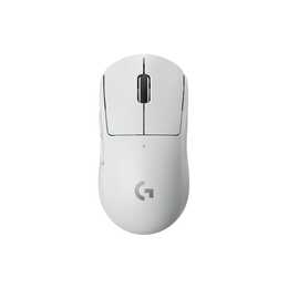 LOGITECH Pro X Superlight Maus (Kabellos, Gaming, Weiss)