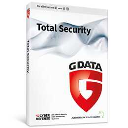 G-DATA Total Security (Jahreslizenz, 3x, 12 Monate, Deutsch)