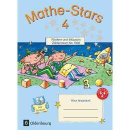 Mathe-Stars, Fördern und Inklusion, 4. Schuljahr, Zahlenraum bis 1000, Übungsheft