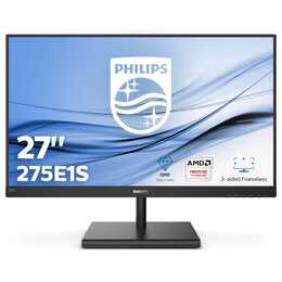 PHILIPS 275E1S/00 (27", 2560 x 1440, Schwarz)