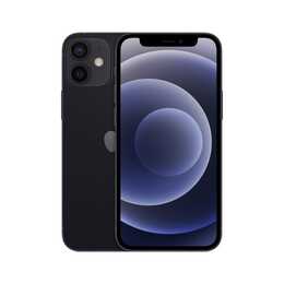 RECOMMERCE iPhone 12 mini (Standard, 64 GB, Schwarz, 5.4", 12 MP, 5G)