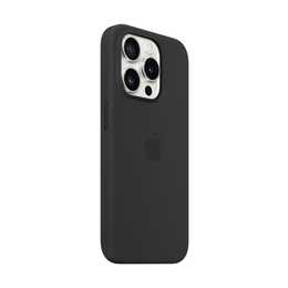APPLE Backcover MagSafe (iPhone 15 Pro, Schwarz)