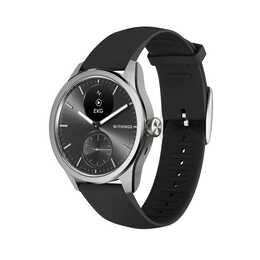 WITHINGS Scanwatch 2 Black (42 mm, Edelstahl, Silber)