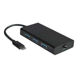 VALUE USB-Hub (4 Ports, RJ-45, USB A)