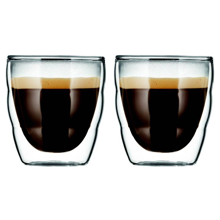 BODUM Verre pour espresso Pilatus (0.8 dl, 2 Pièce)