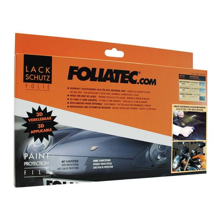 Pellicola adesiva FOLIATEC Paint Protection, 300 x 1650 mm, trasparente