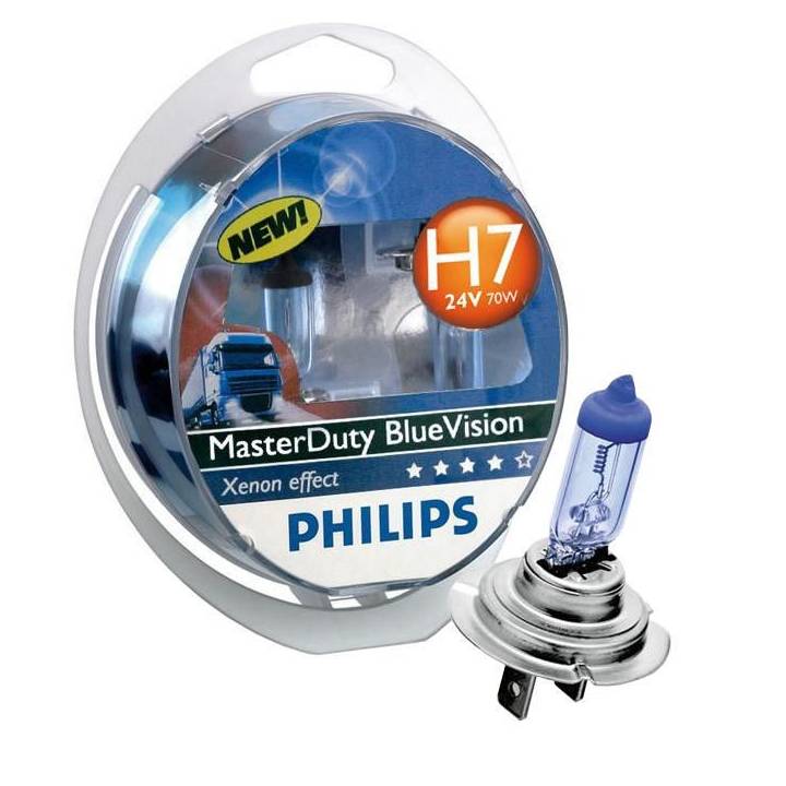 PHILIPS H7 MasterDuty BlueVision Phares, voiture particulière