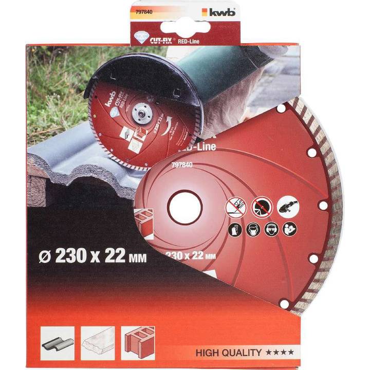 KWB Dischi diamantati Red-Line (230 mm)