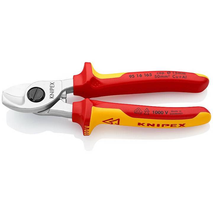 Coupe-câble KNIPEX 165 mm