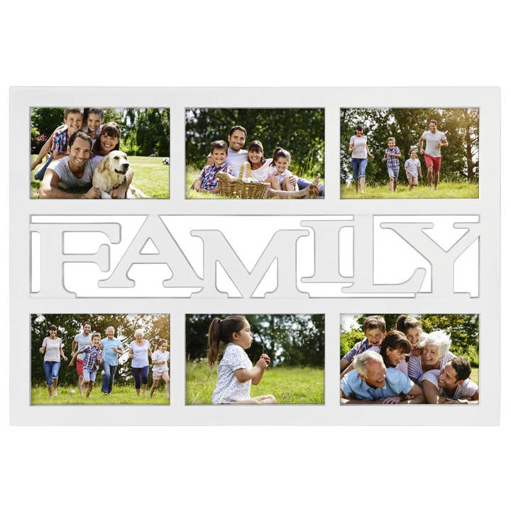 Cadre photo HAMA FAMILY blanc, 10 x 15 cm