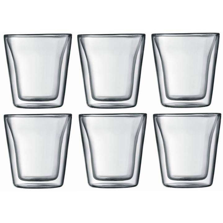 Set bicchieri BODUM Espresso Mensa 1 dl, 6 pezzi