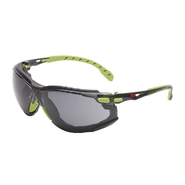 3M S1GGGGC1 occhiali di sicurezza, grigio, verde