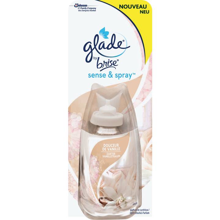 GLADE Spray Fragrance Spray Recharge Sense & Spray Délicat Rêve de Vanille