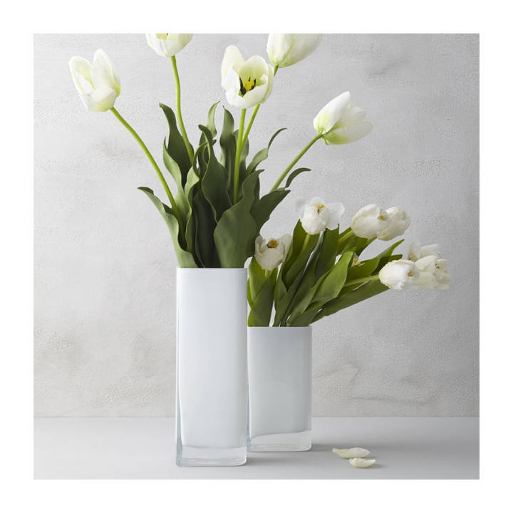 LEONARDO Vase Lucca 30 x 11 cm Blanc