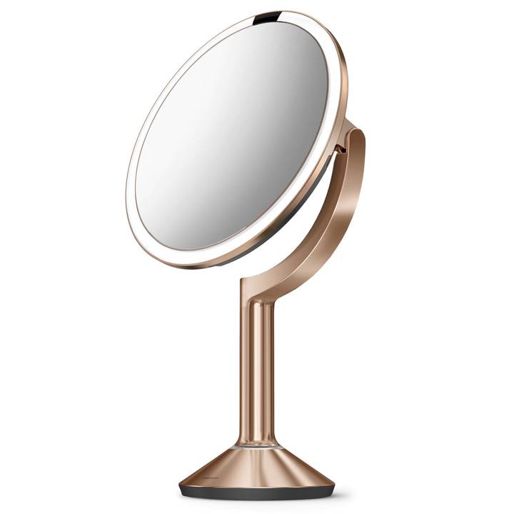 SIMPLEHUMAN Miroir cosmétique avec capteur Trio Rosé