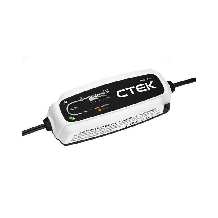 CTEK CT5 TIME TO GO Chargeur de batterie, 5 A, 12 V