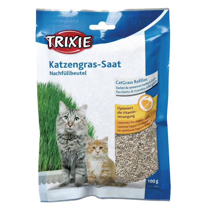 TRIXIE refill sacchetto di ricarica erba per gatti