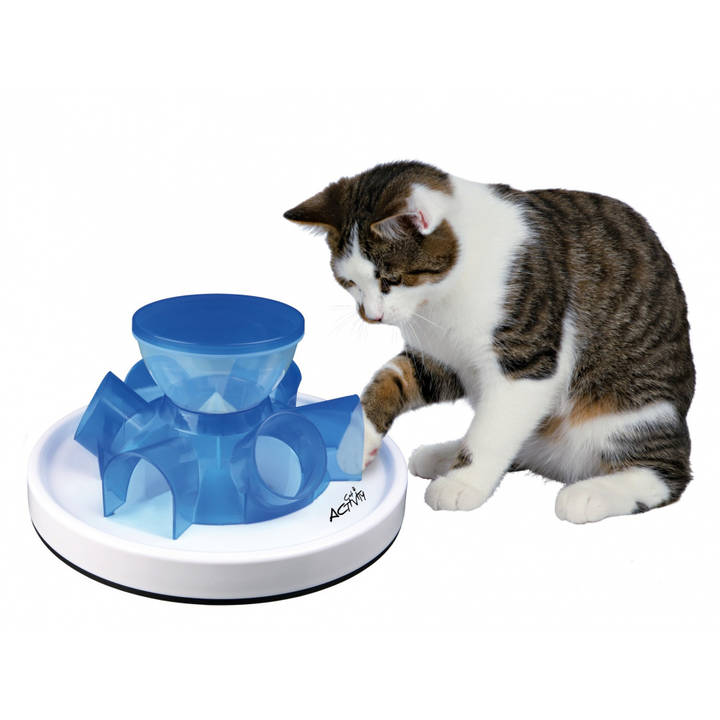 TRIXIE Cat strategia gatto strategia gioco alimentatore a tunnel