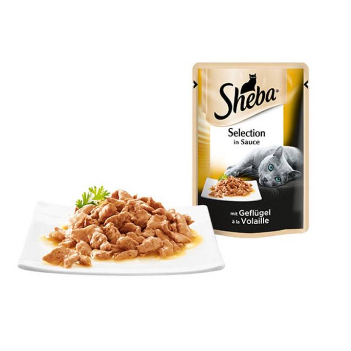 SHEBA Sélection in Sauce Geflügel, 40x85 g