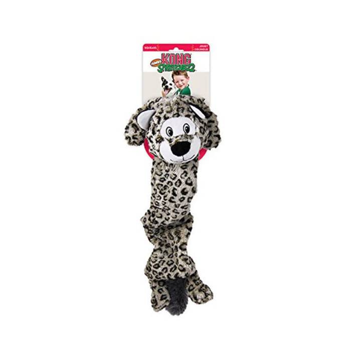 KONG Dog Giocattoli Stretchezz Jumbo Leopard