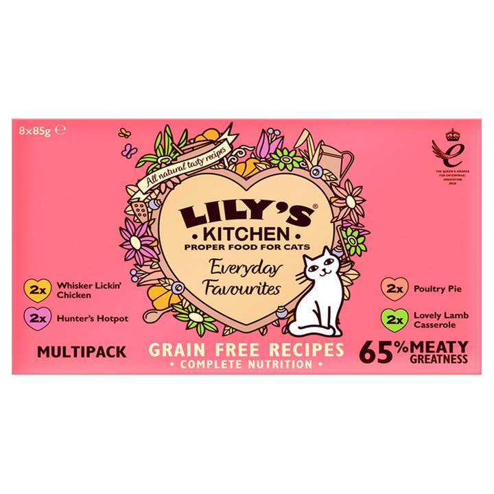 Lilys Kitchen Nassfutter Mulitpack 8x85g