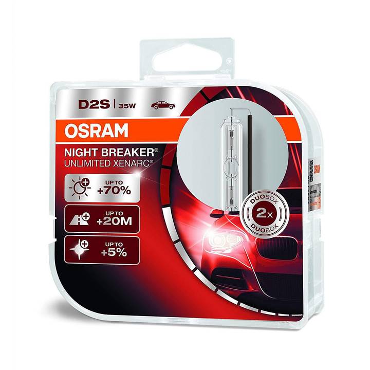 OSRAM Faro Xenarc Night Breaker Laser (1 pezzo)