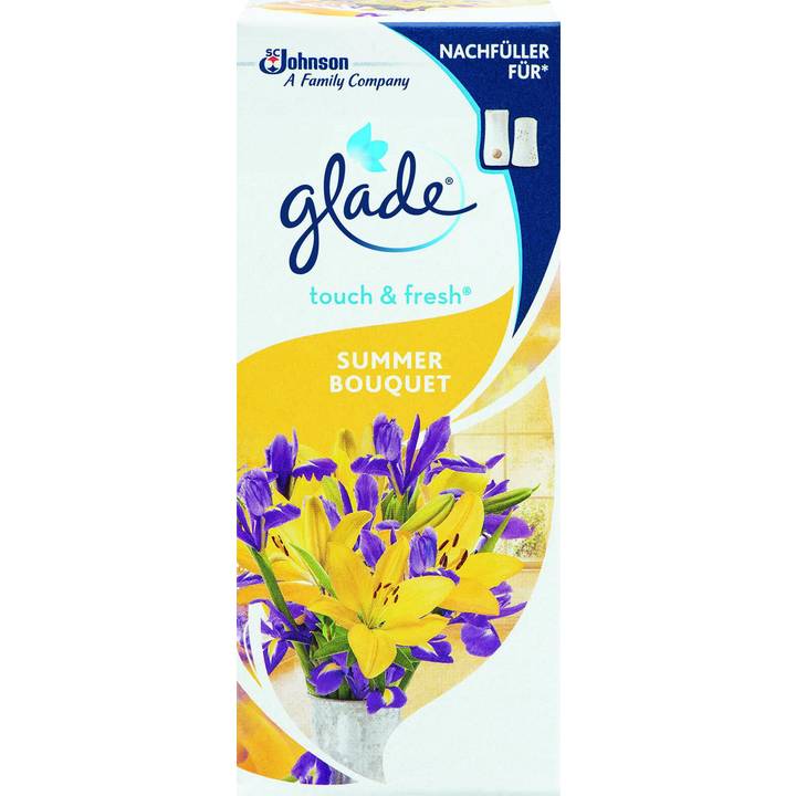GLADE Touch & Fresh Mini Summer Bouquet Deodorante per l'ambiente (10 ml, Camomilla)