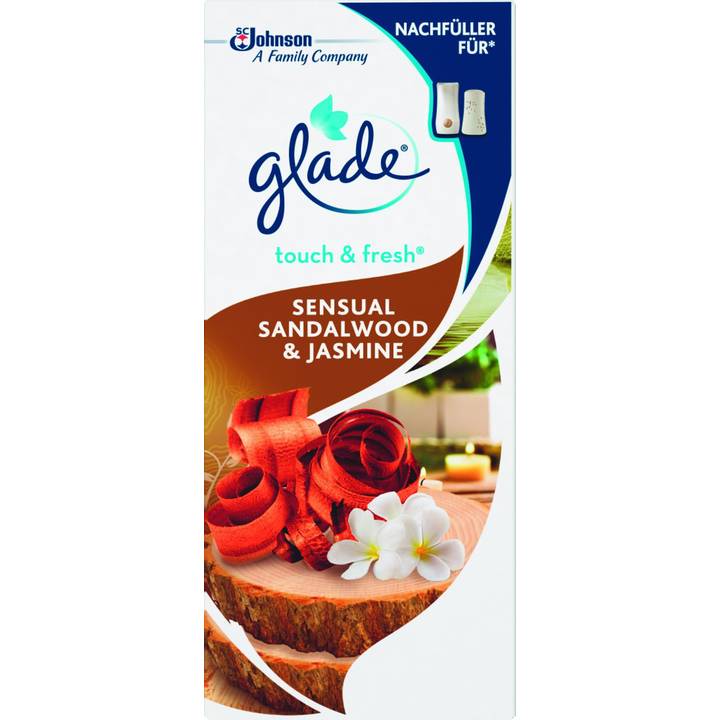 GLADE Touch & Fresh Mini Sandalwood & Jasmin Deodorante per l'ambiente (10 ml, Sandalo, Gelsomino)