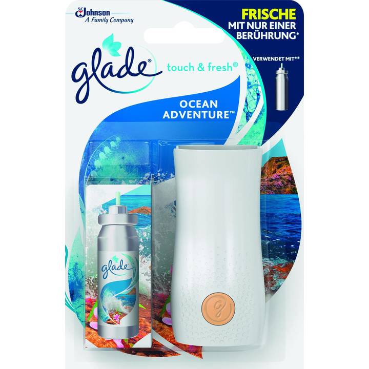 GLADE Touch & Fresh Mini Ocean Adventure Vaporisateur d'ambiance (10 ml)