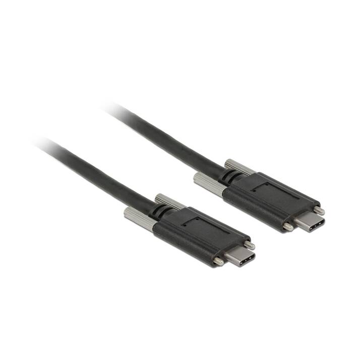 DELOCK USB-Kabel (USB 3.1 Typ-C, USB C, 1 m)