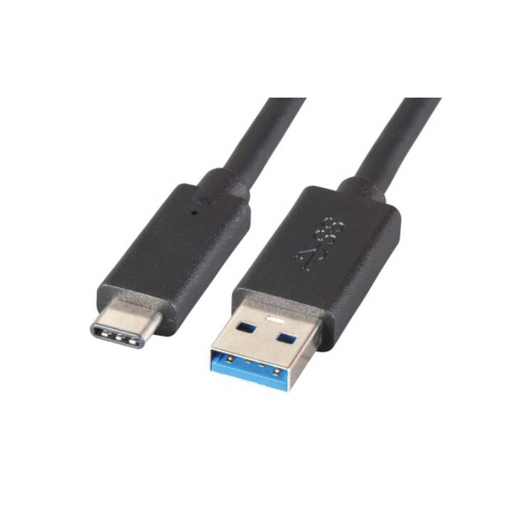 MHE Câble USB (USB-C, USB 3.0 Type-A, 50 cm)