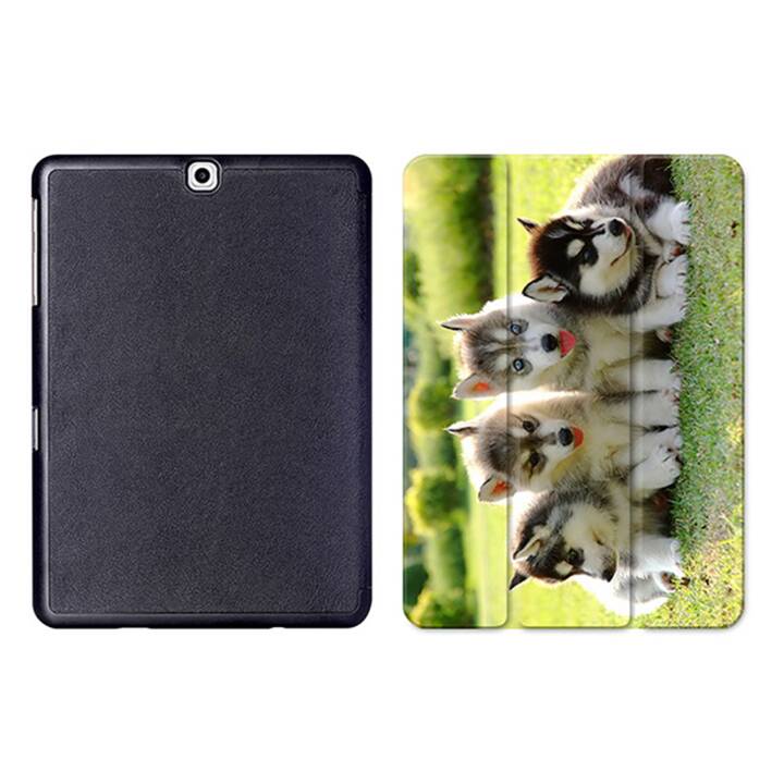 EG MTT Sacoche à comprimés avec housse Smart pliable pour Samsung Galaxy Tab S2 9.7" - Dogs