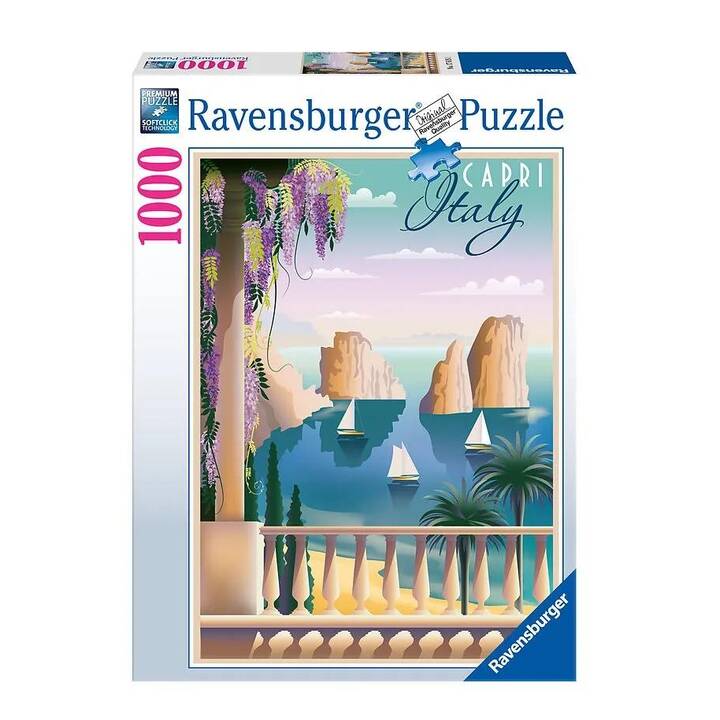 RAVENSBURGER Viele Grüsse aus Capri Puzzle (1000 Parti)