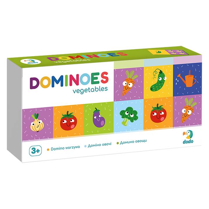 DODO Dominoes Vegetabies (DE, IT, EN, FR)