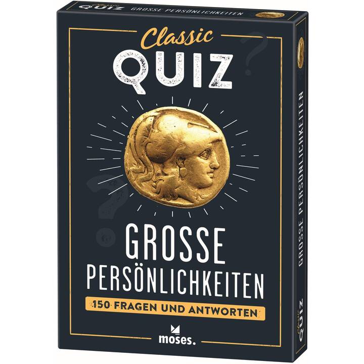MOSES VERLAG Classic Quiz Grosse Persönlichkeiten (DE)