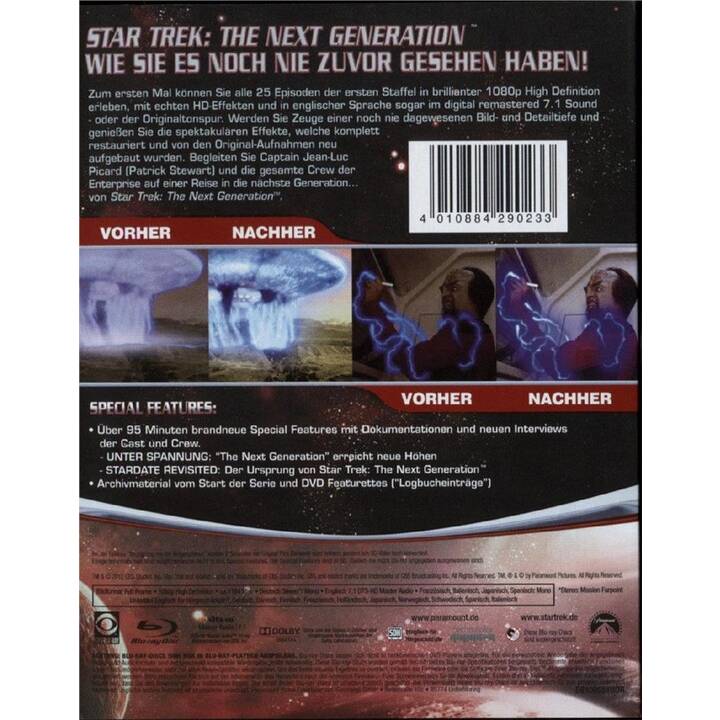 Star Trek - The Next Generation Staffel 1 (DE, EN, ES, JA, FR, IT)