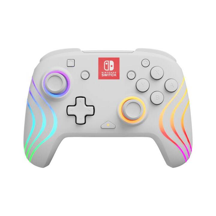 PDP Afterglow WAVE Manette (White, Multicolore)